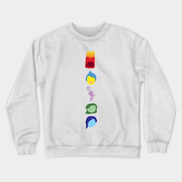 INSIDE OUT Crewneck Sweatshirt by AuroraNoa